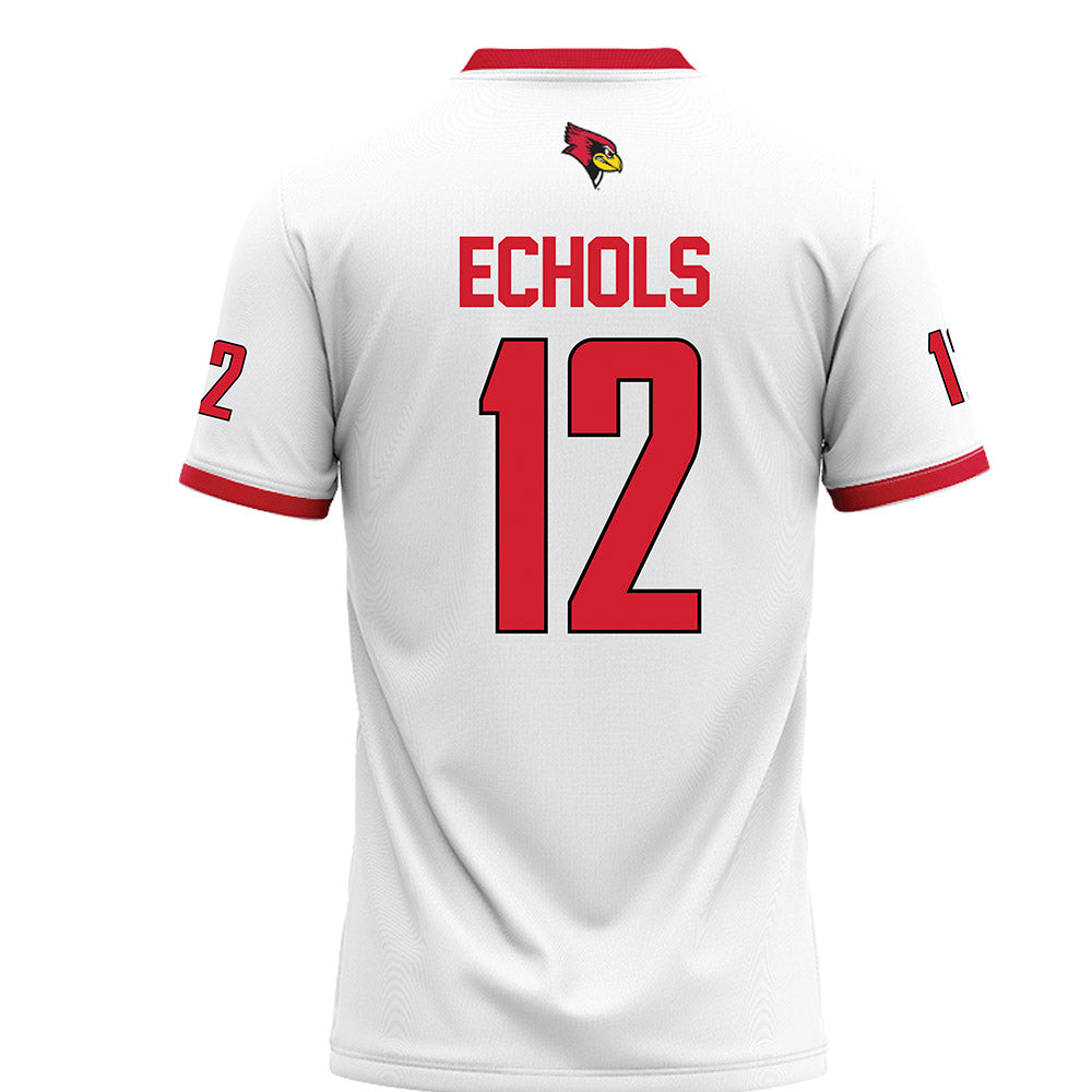 Illinois State - NCAA Football : Jashawn Echols - White Football Jersey-1
