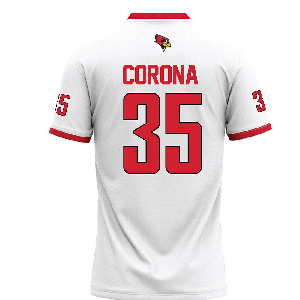 Illinois State - NCAA Football : Anthony Corona - White Football Jersey-1