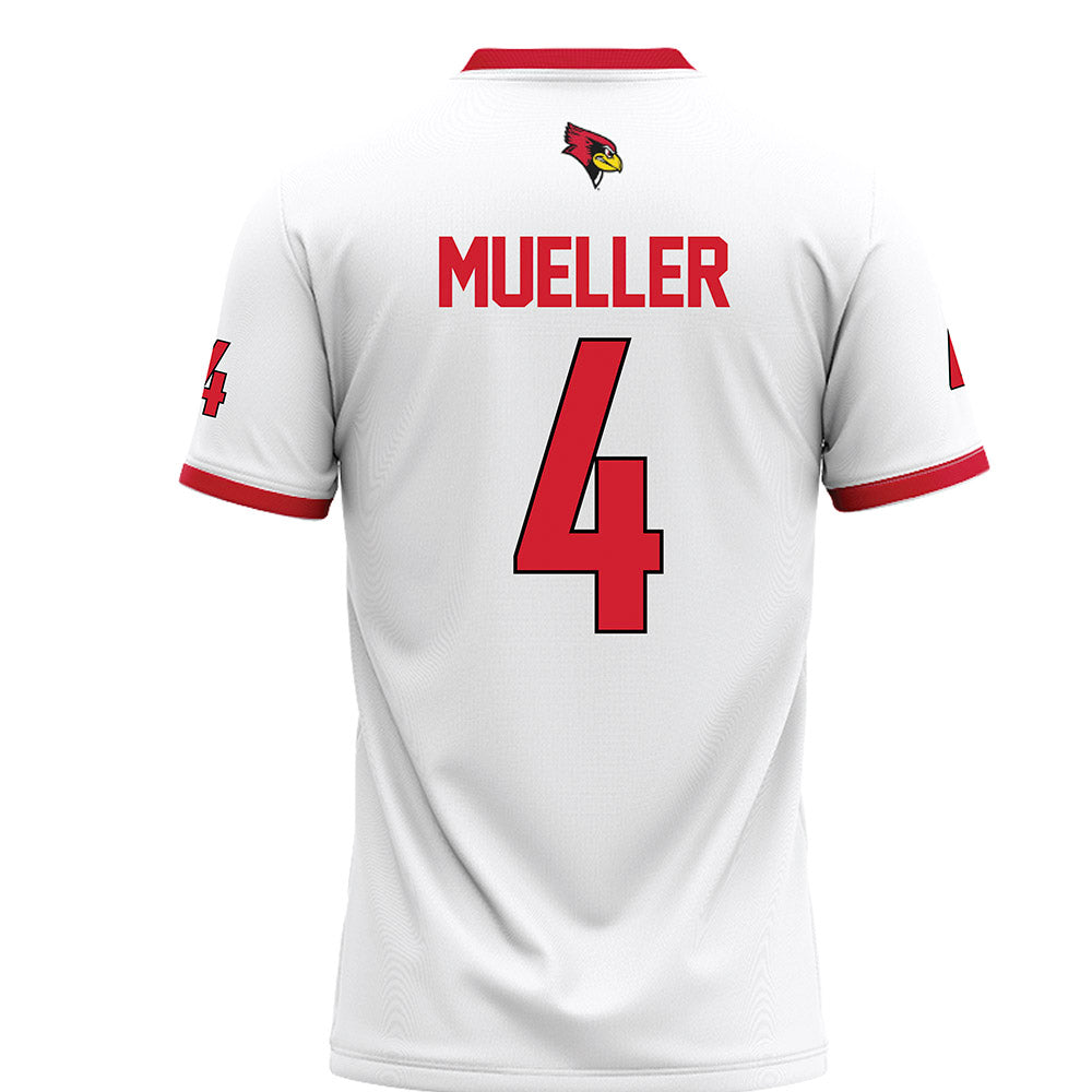 Illinois State - NCAA Football : Cole Mueller - White Football Jersey