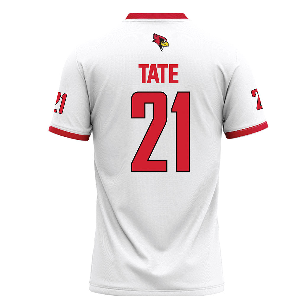 Illinois State - NCAA Football : Jason Tate - White Football Jersey-1