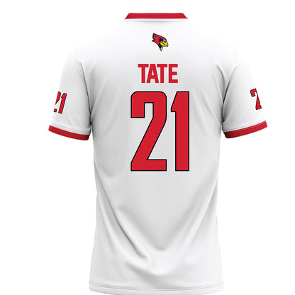 Illinois State - NCAA Football : Jason Tate - White Football Jersey-1