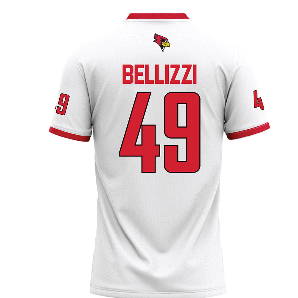 Illinois State - NCAA Football : Jacob Bellizzi - White Football Jersey