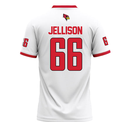 Illinois State - NCAA Football : Brayden Jellison - White Football Jersey-1
