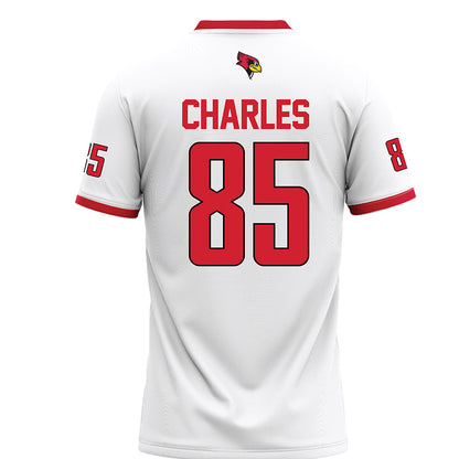 Illinois State - NCAA Football : Javon Charles - White Football Jersey