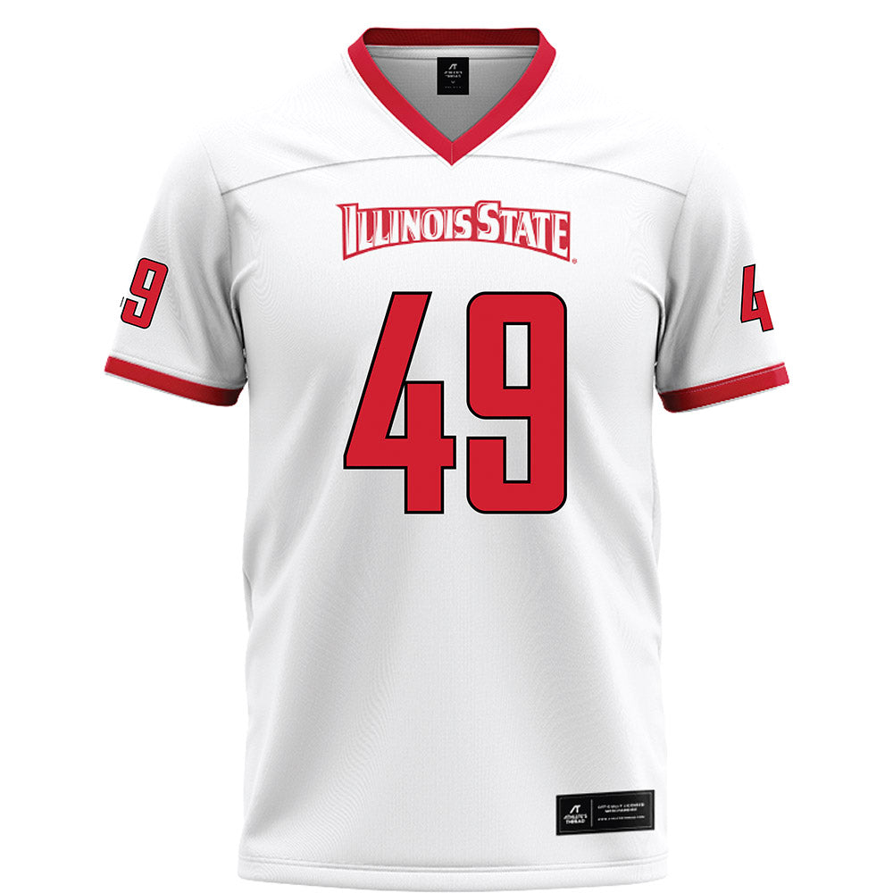 Illinois State - NCAA Football : Jacob Bellizzi - White Football Jersey