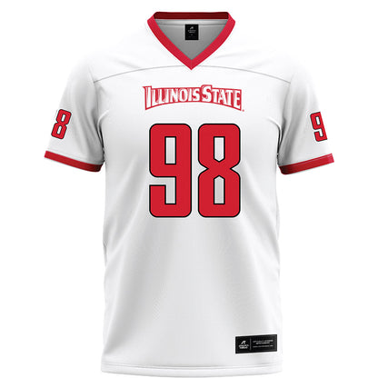 Illinois State - NCAA Football : Logan Jellison - White Football Jersey-0