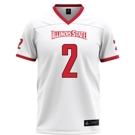 Illinois State - NCAA Football : Seth Glatz - White Football Jersey-0