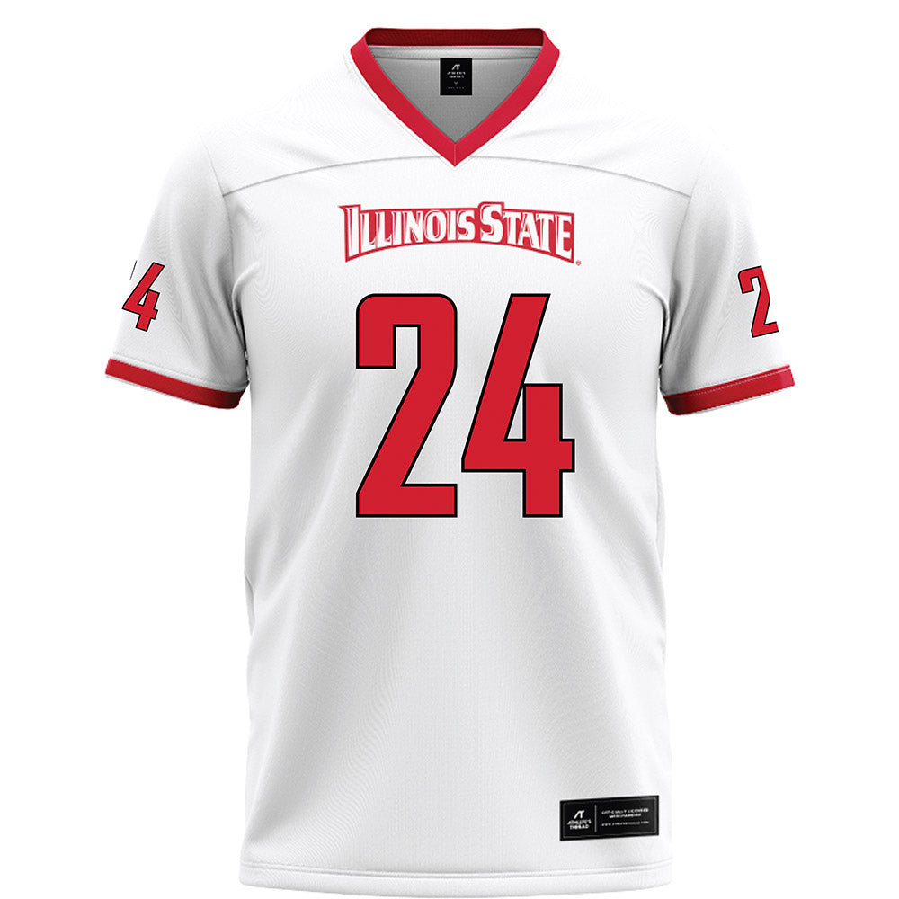 Illinois State - NCAA Football : Doreon Dubose - White Football Jersey-0