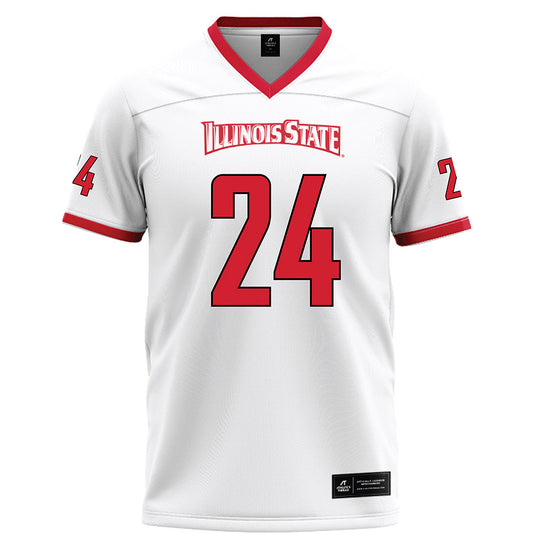 Illinois State - NCAA Football : Doreon Dubose - White Football Jersey-0