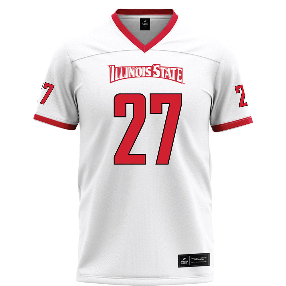 Illinois State - NCAA Football : Tyler Lofton - White Football Jersey-0
