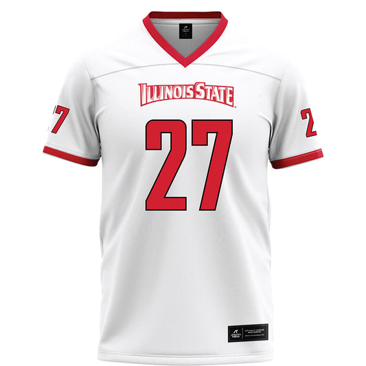 Illinois State - NCAA Football : Tyler Lofton - White Football Jersey-0
