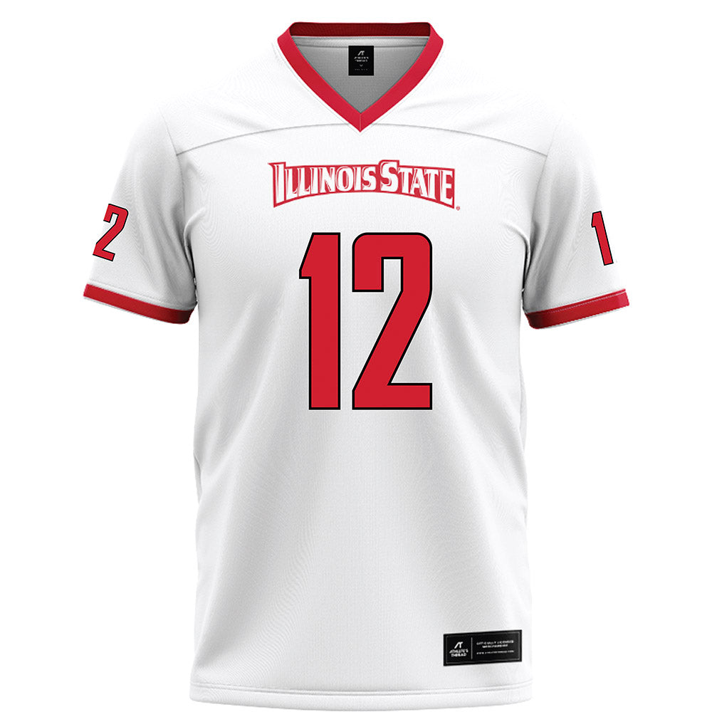 Illinois State - NCAA Football : Jashawn Echols - White Football Jersey-0