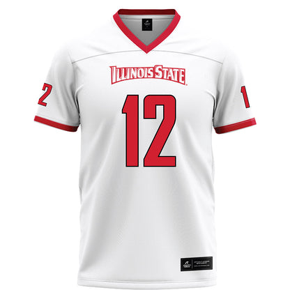 Illinois State - NCAA Football : Jashawn Echols - White Football Jersey-0