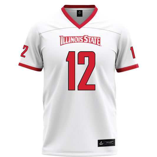 Illinois State - NCAA Football : Jashawn Echols - White Football Jersey-0