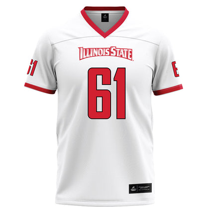 Illinois State - NCAA Football : Brandon Smith - White Football Jersey-0