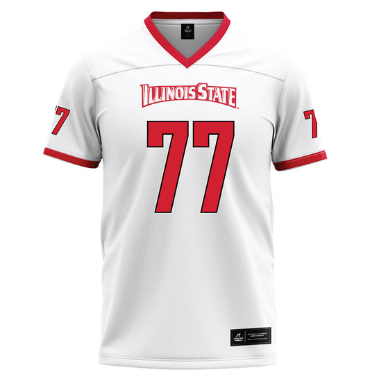Illinois State - NCAA Football : Jace Pankey - White Football Jersey-0