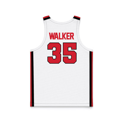 Illinois State - NCAA Men's Basketball : Chase Walker - White Basketball Jersey-1