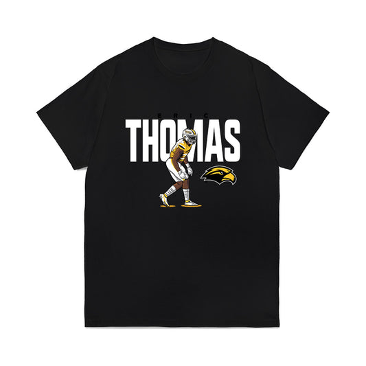 Southern Miss - NCAA Football : Eric Thomas - Caricature Comfort Colors T-Shirt-0