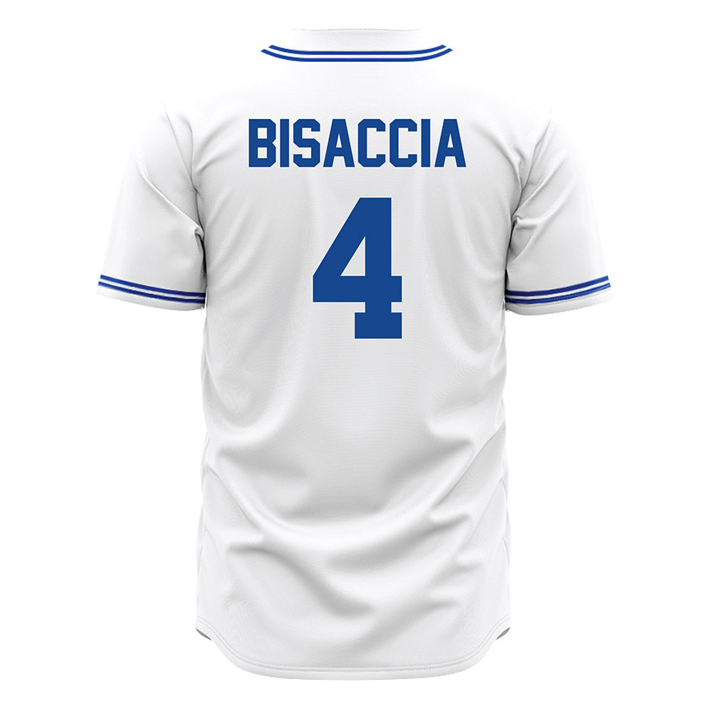 Seton Hall - NCAA Baseball : Nicholas Bisaccia - White Jersey-1