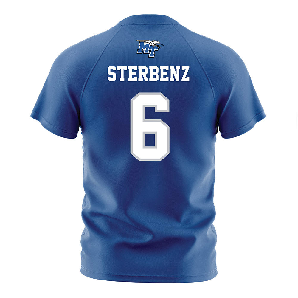 MTSU - NCAA Women's Soccer : Sadie Sterbenz - Blue Soccer Jersey