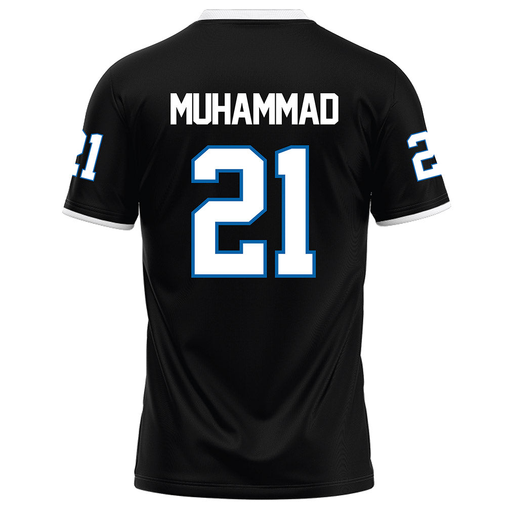 MTSU - NCAA Football : Abdul Muhammad - Black Football Jersey