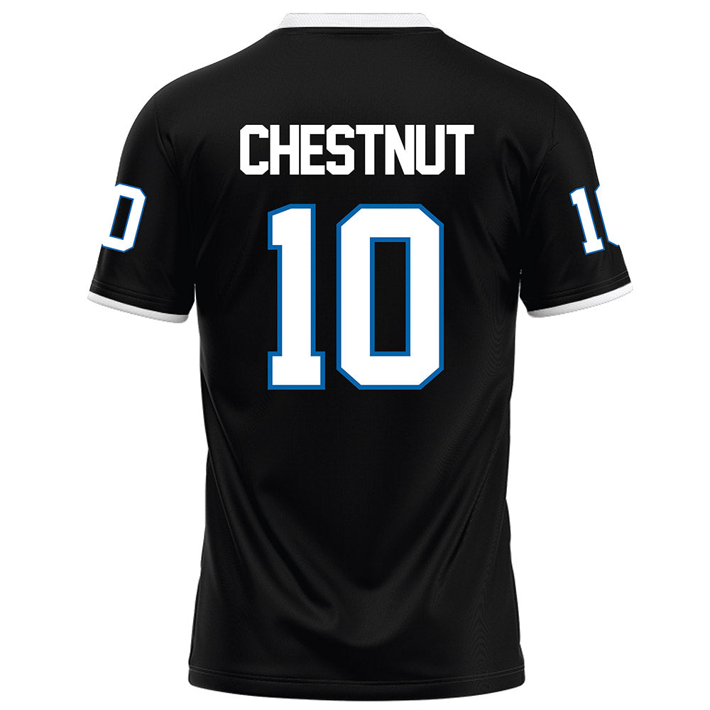 MTSU - NCAA Football : Jordan Chestnut - Black Football Jersey-1