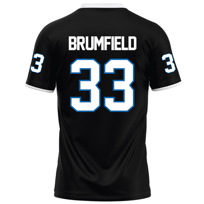 MTSU - NCAA Football : Samuel Brumfield - Black Football Jersey