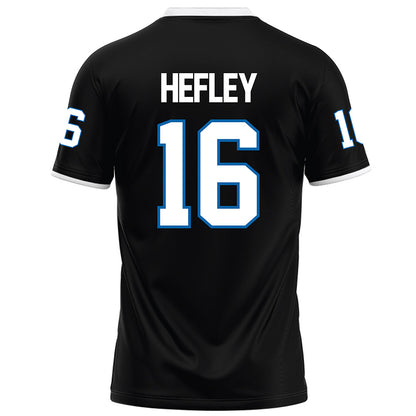 MTSU - NCAA Football : Ren Hefley - Black Football Jersey