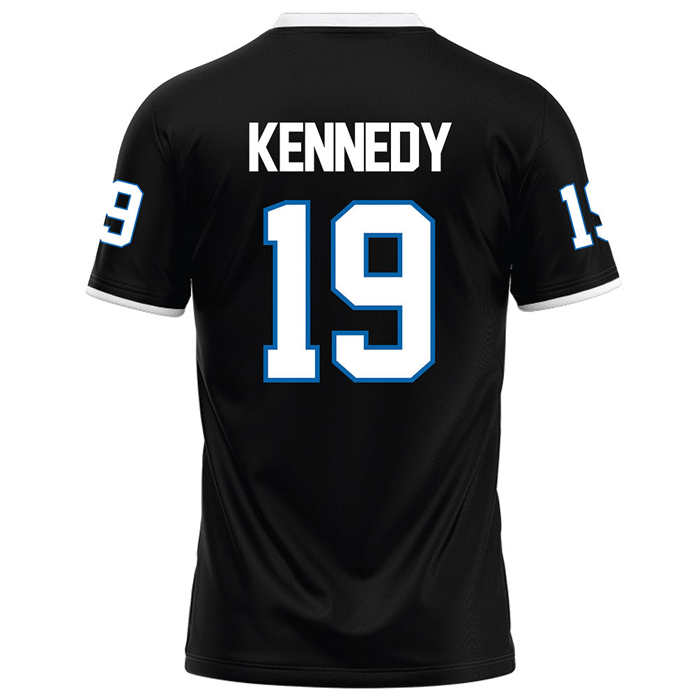 MTSU - NCAA Football : Locke Kennedy - Black Football Jersey-1