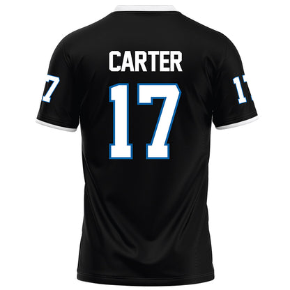 MTSU - NCAA Football : Gamarion Carter - Black Football Jersey