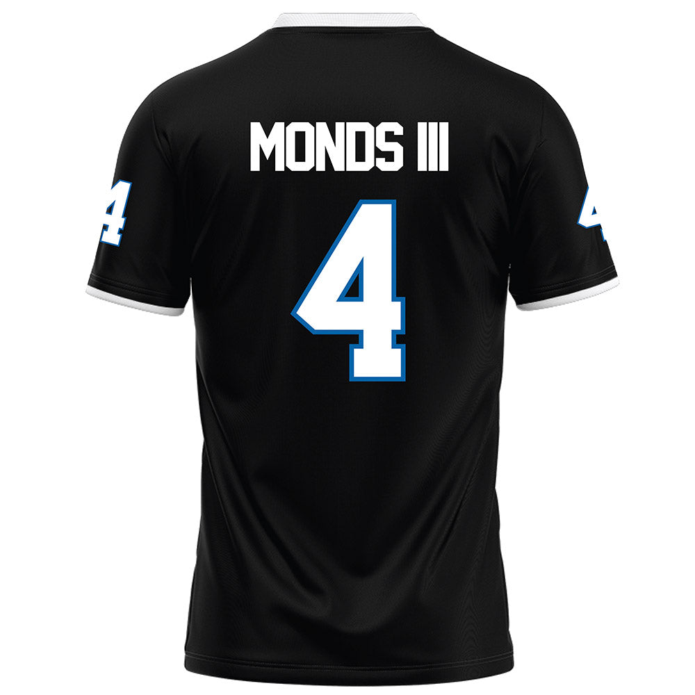 MTSU - NCAA Football : James Monds III - Black Football Jersey