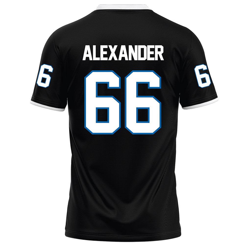MTSU - NCAA Football : Aaren Alexander - Black Football Jersey-1