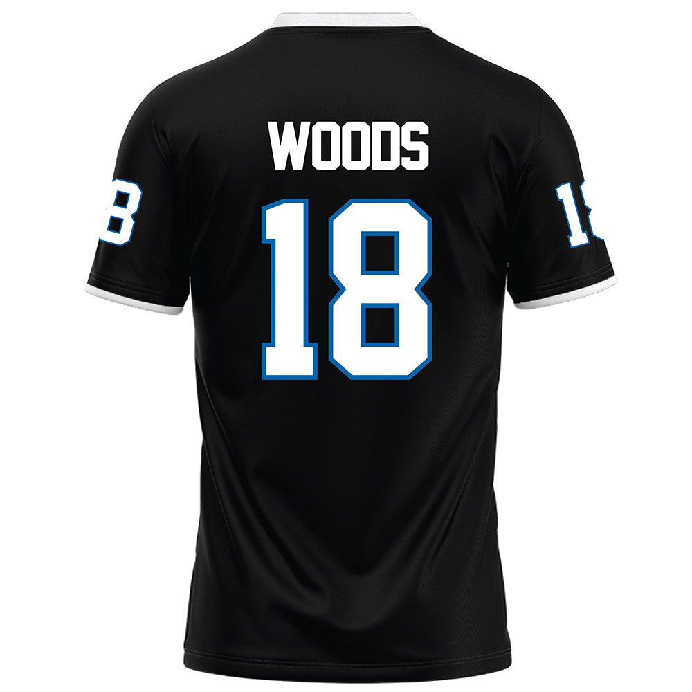 MTSU - NCAA Football : Kalen Woods - Black Football Jersey-1