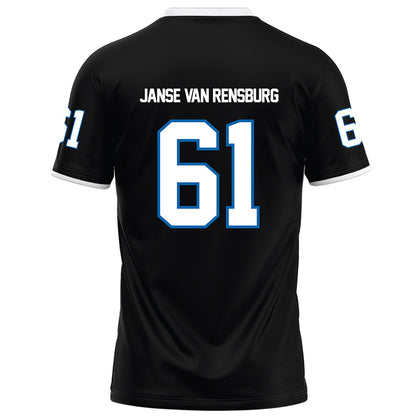 MTSU - NCAA Football : Otto Janse Van Rensburg - Black Football Jersey-1