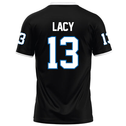MTSU - NCAA Football : Cam Lacy - Black Football Jersey-1