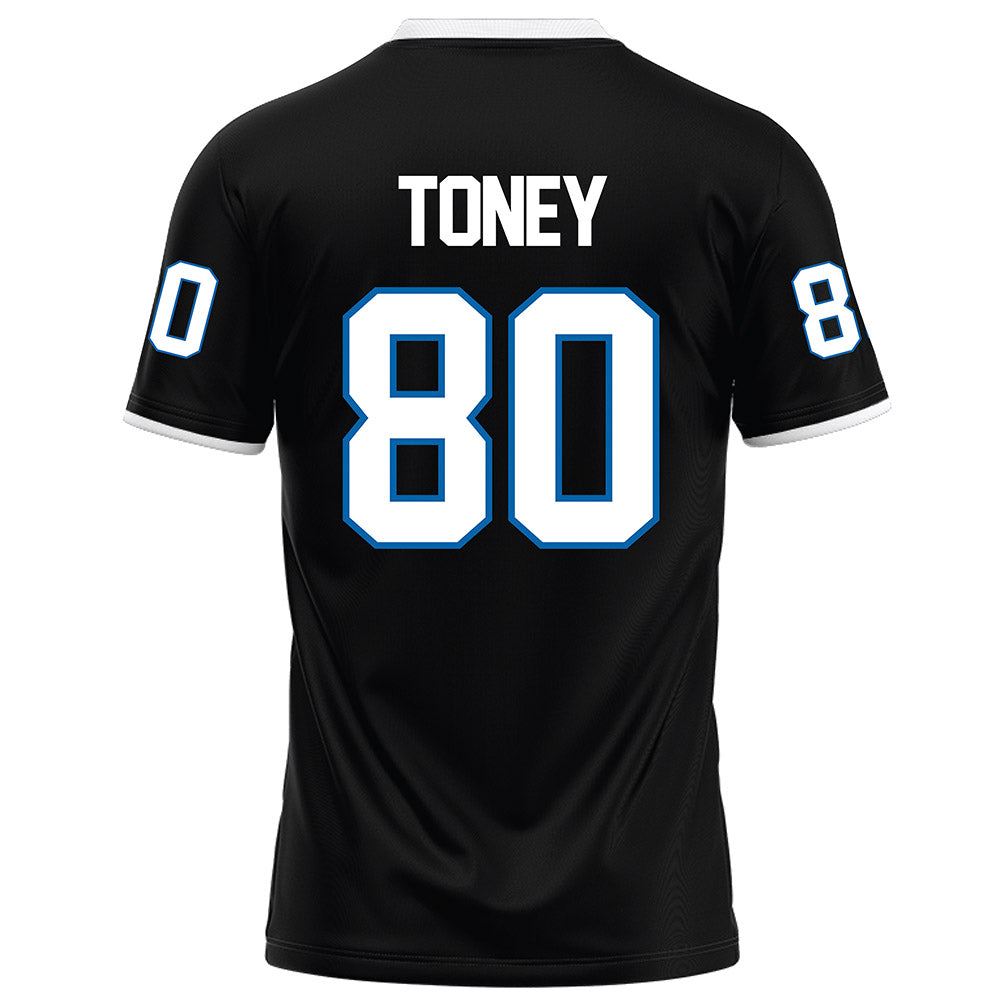 MTSU - NCAA Football : Aj Toney - Black Football Jersey