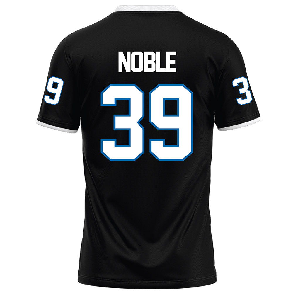 MTSU - NCAA Football : Christofer Noble - Black Football Jersey-1