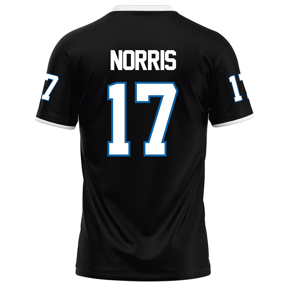 MTSU - NCAA Football : Kalani Norris - Black Football Jersey