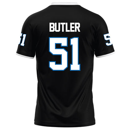 MTSU - NCAA Football : Quentin Butler - Black Football Jersey-1