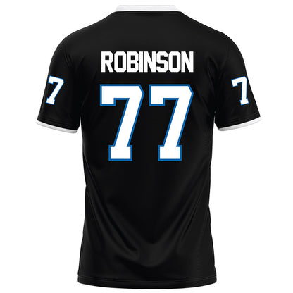 MTSU - NCAA Football : jaylen robinson - Black Football Jersey