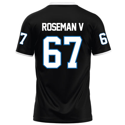 MTSU - NCAA Football : Archie Roseman V - Black Football Jersey-1