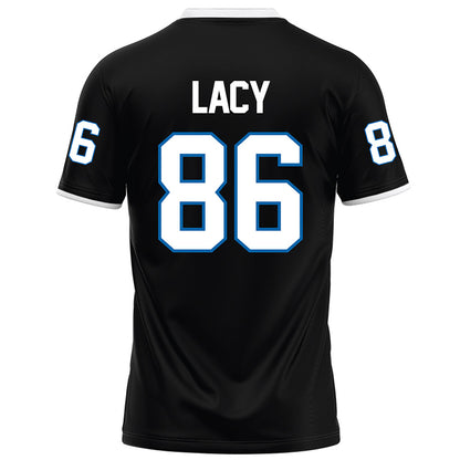 MTSU - NCAA Football : Cam Lacy - Black Football Jersey