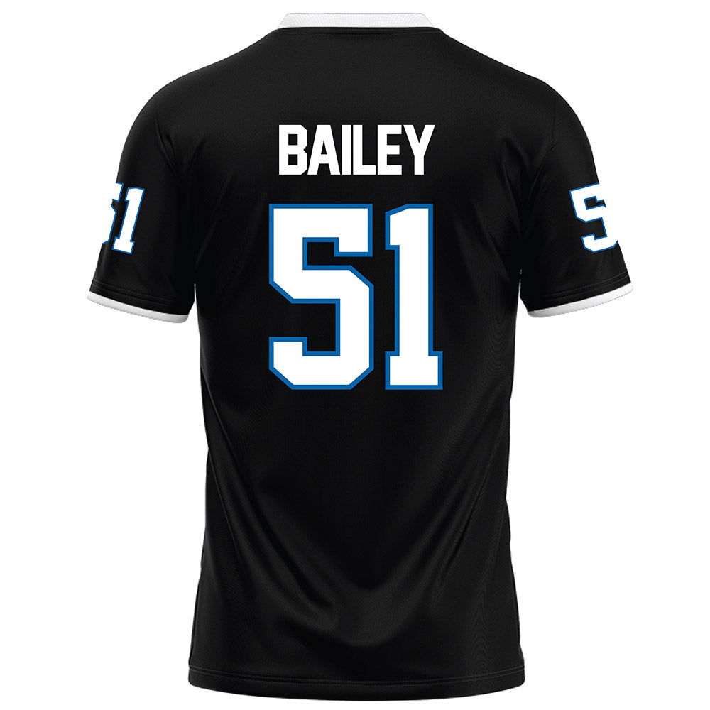 MTSU - NCAA Football : Amarrien Bailey - Black Football Jersey-1