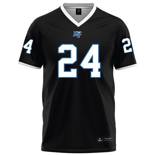 MTSU - NCAA Football : Trevon Ferrell - Black Football Jersey