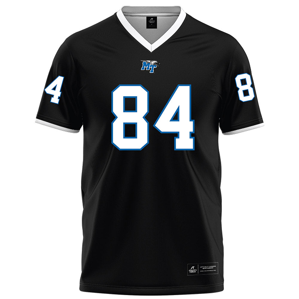 MTSU - NCAA Football : Tyson Resper - Black Football Jersey-0