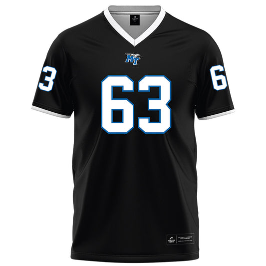 MTSU - NCAA Football : Alexander Gale - Black Football Jersey