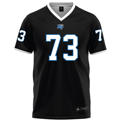 MTSU - NCAA Football : Joseph Habinowski - Black Football Jersey-0