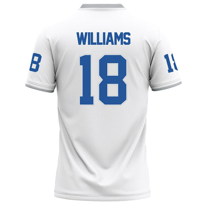 MTSU - NCAA Football : Xavier Williams - White Football Jersey