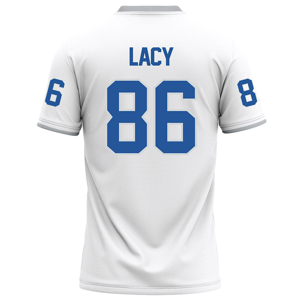 MTSU - NCAA Football : Cam Lacy - White Football Jersey