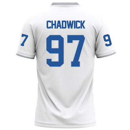 MTSU - NCAA Football : Grant Chadwick - White Football Jersey